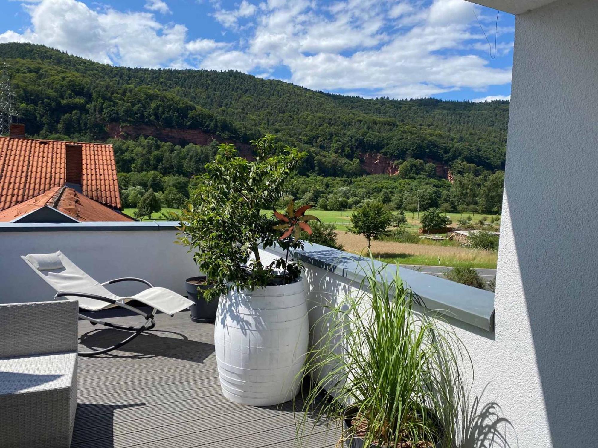 Ferienwohnung Weingut Sturm Buergstadt 외부 사진
